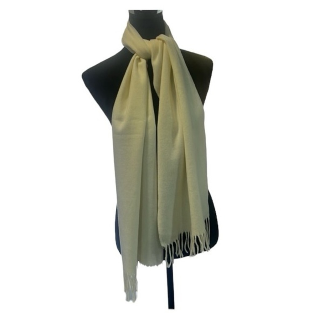 Cream scarf